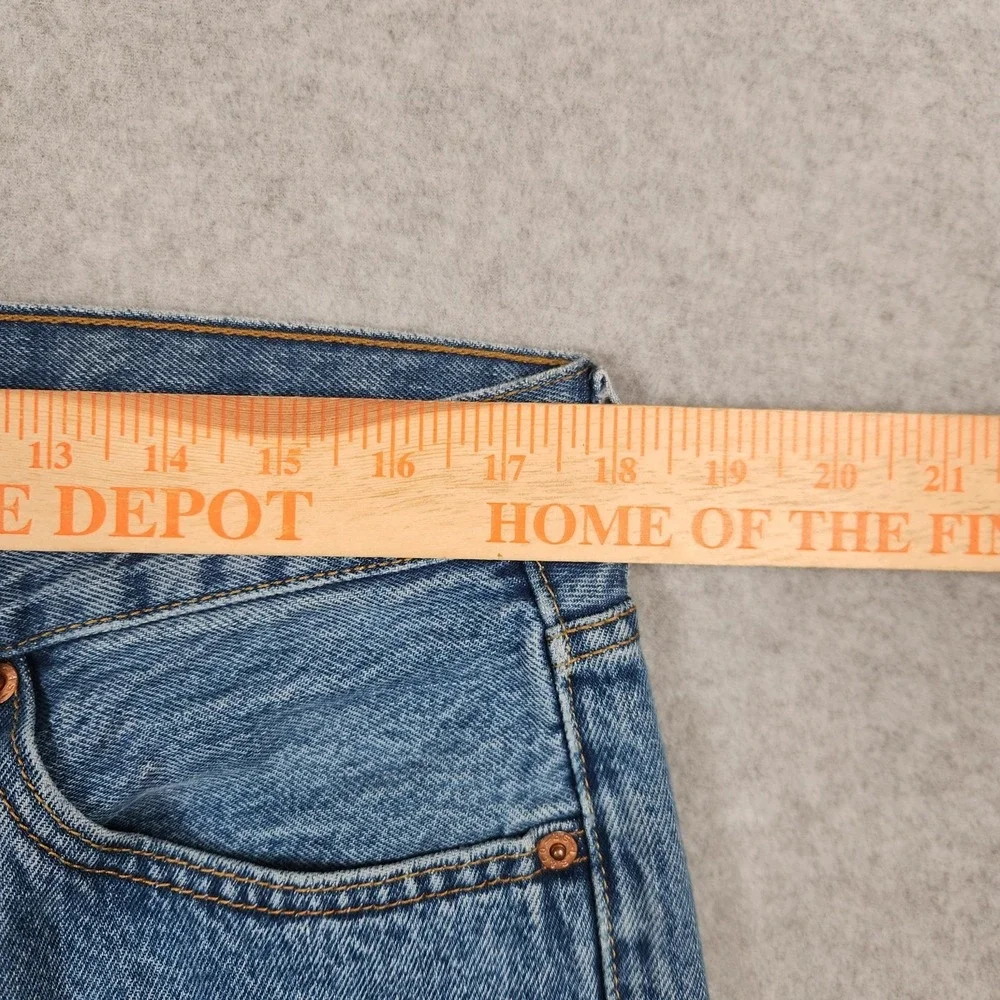 Vintage Levi's 501 Jeans 36x30 Blue Original Jeans Button Fly 100% Cotton Denim